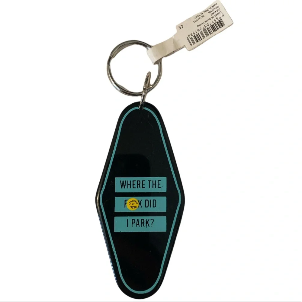 Hotel Key Keychain NWT